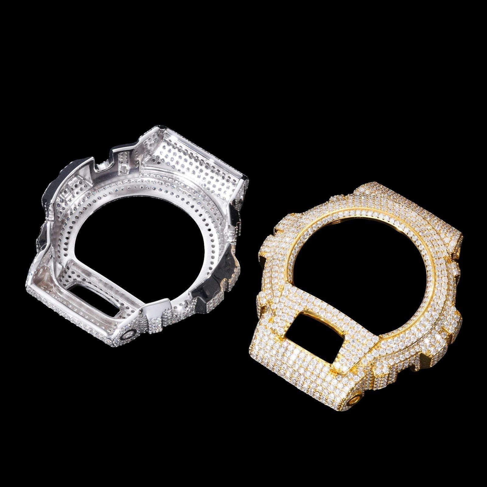 DW6900 Bezel Moissanite Watch Case