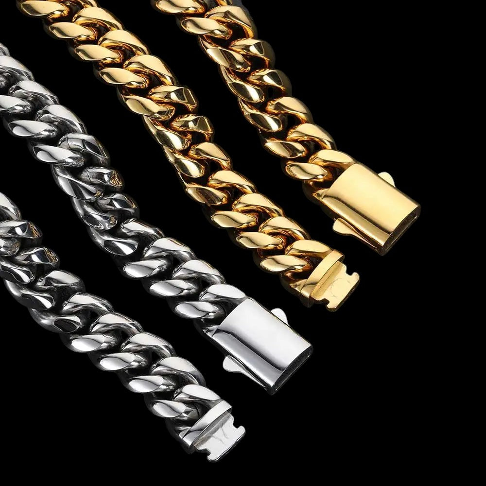 14K/18K Gold Plated Cuban Bracelet