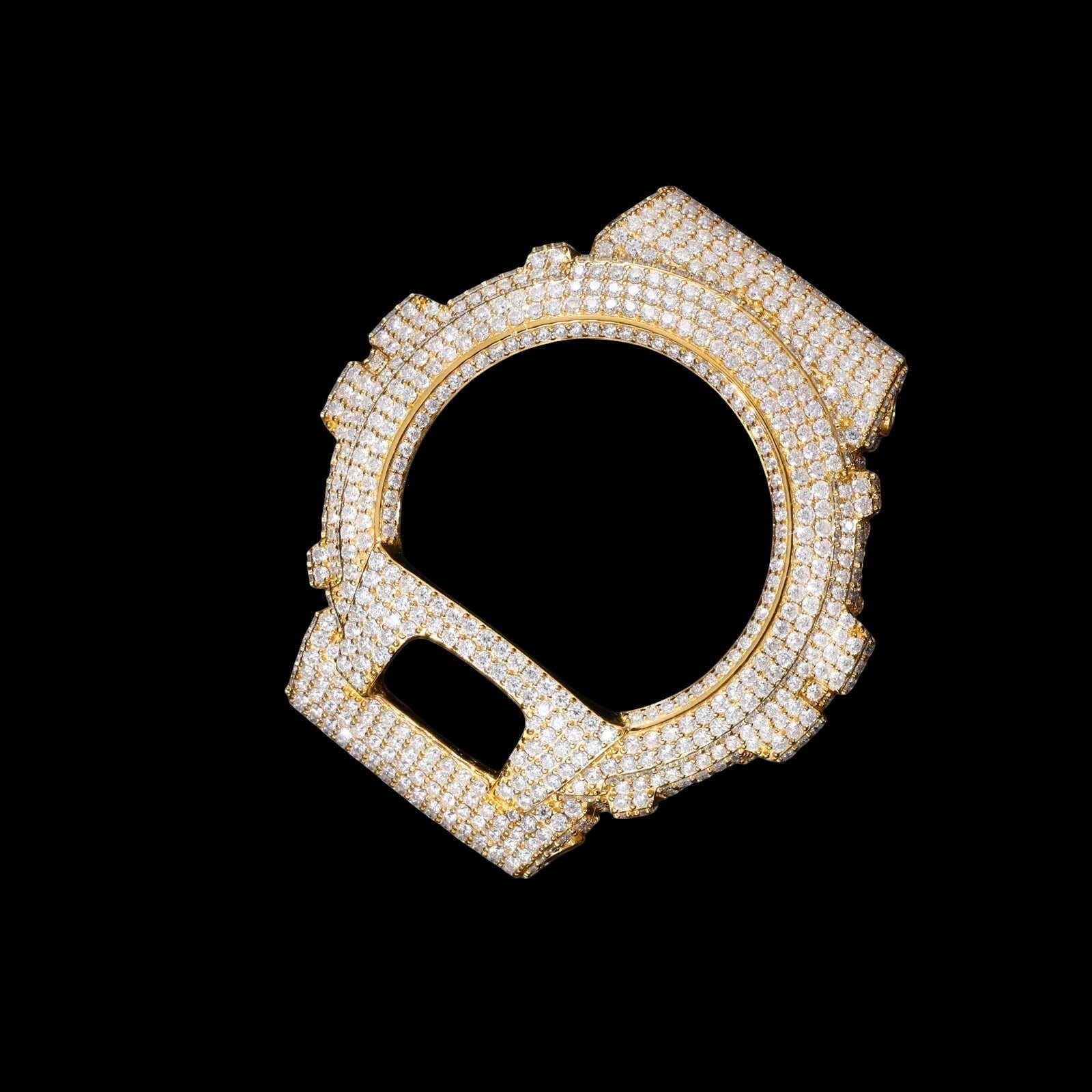 DW6900 Bezel Moissanite Watch Case