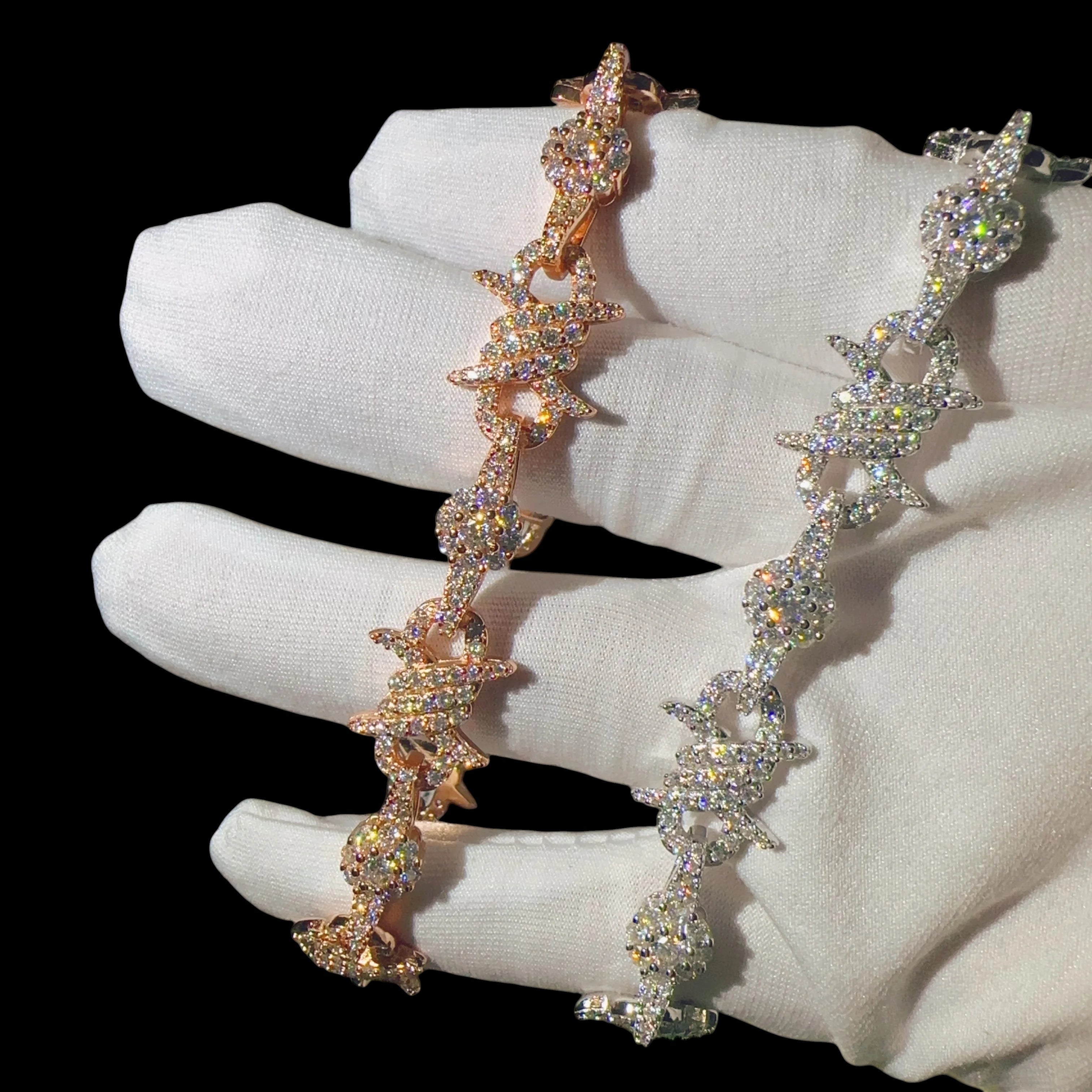 Moissanite Miami Cuban Link Bracelet