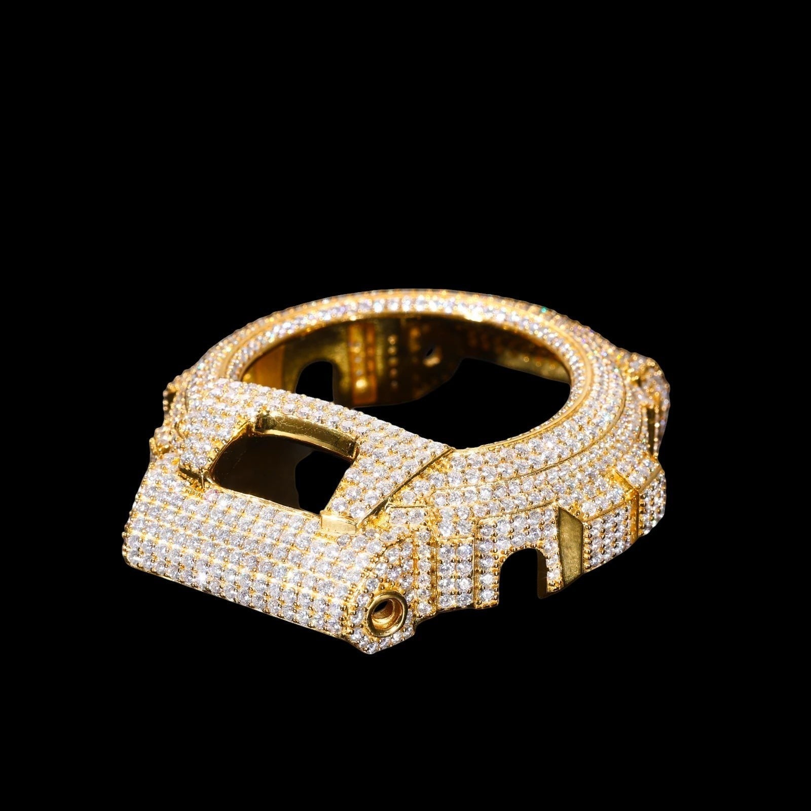 DW6900 Bezel Moissanite Watch Case