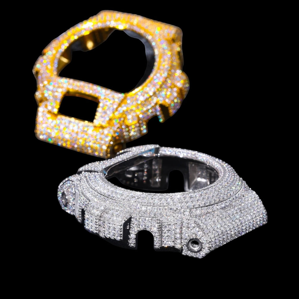 DW6900 Bezel Moissanite Watch Case