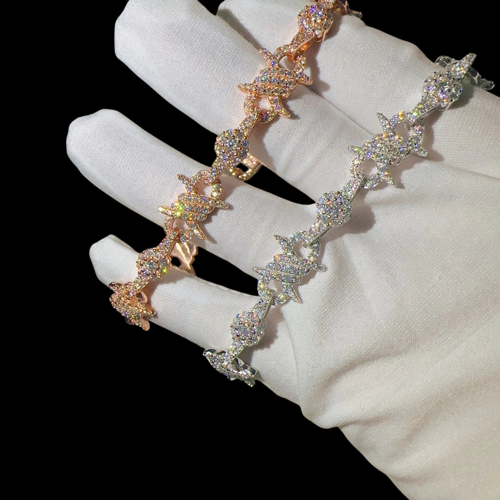 Moissanite Miami Cuban Link Bracelet