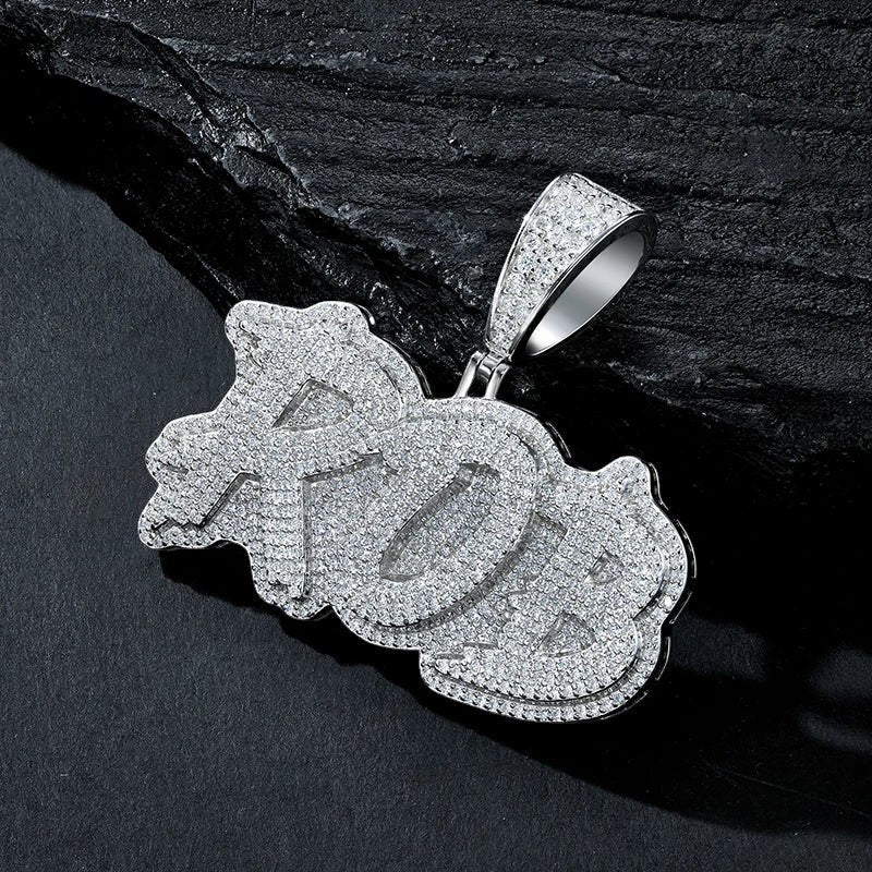 Moissanite Custom Rob Pendant