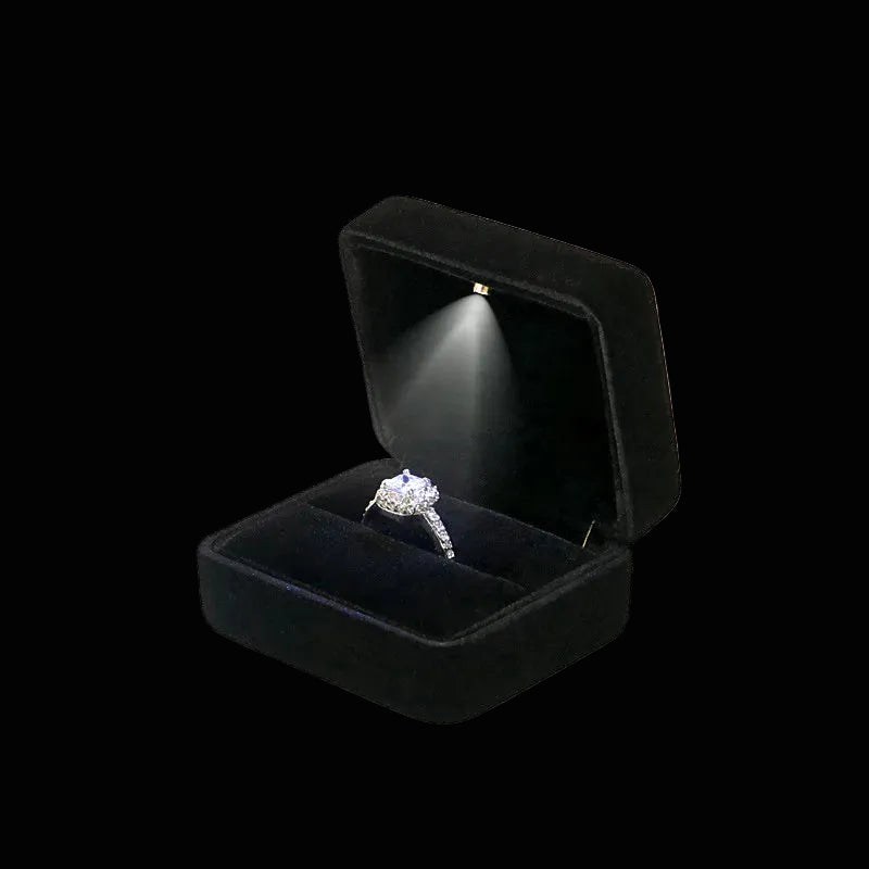 Luxury Ring Box With LED Light