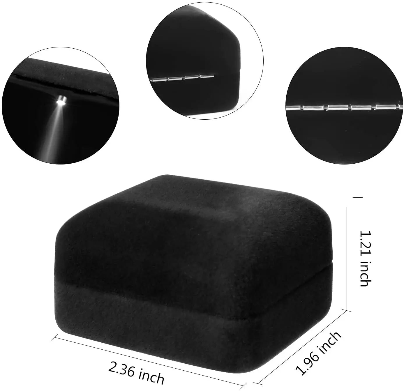 Luxury Ring Box With LED Light