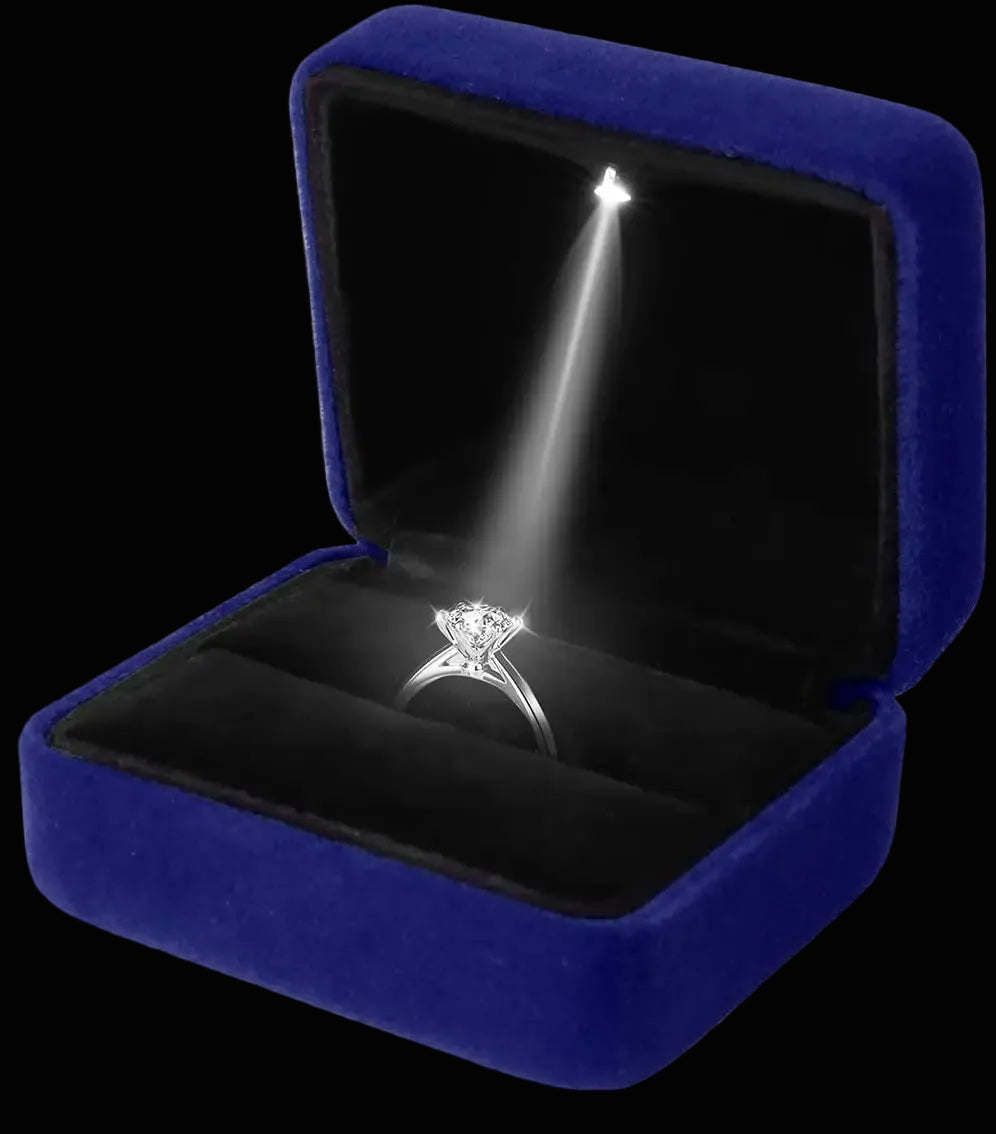 Luxury Ring Box With LED Light
