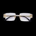 Clear Iced out Designer Glasses