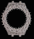 Petey's jewelry Moissanite GA-2100 G-Shock watch bezel case with spiked crown, fully iced out with VVS moissanite stones.